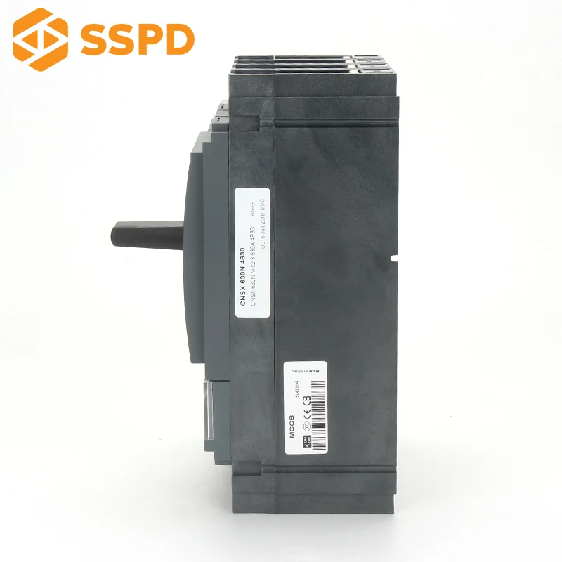 MSLong Life-time NSX630 4p MCCB 250A 300A 320A 350A 400A 500A 630A Moulded case Circuit Breaker