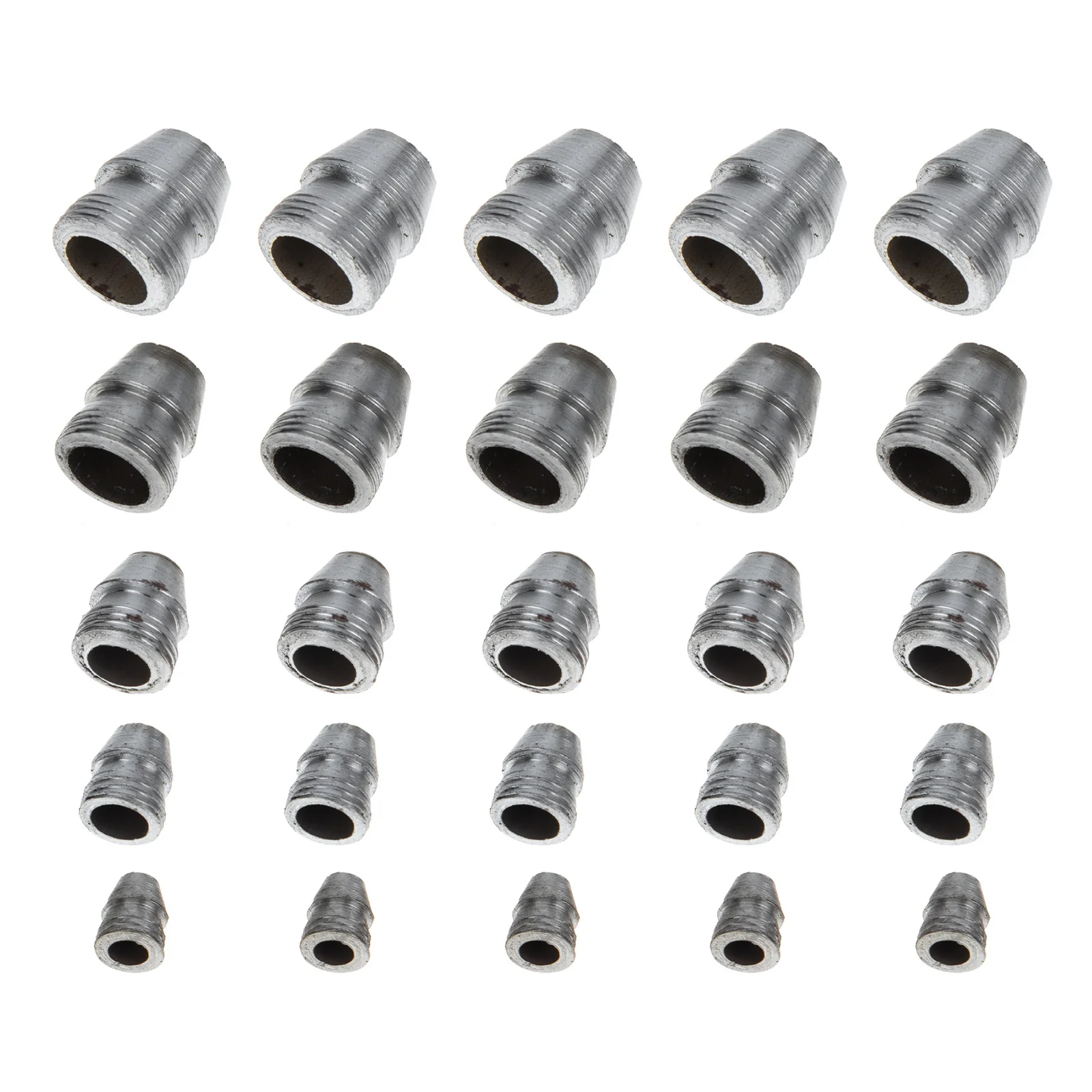 

25Pcs Practical Iron Wedge for Hammer Round Steel Lightweight Compact Durable Easy to Carry Accessory