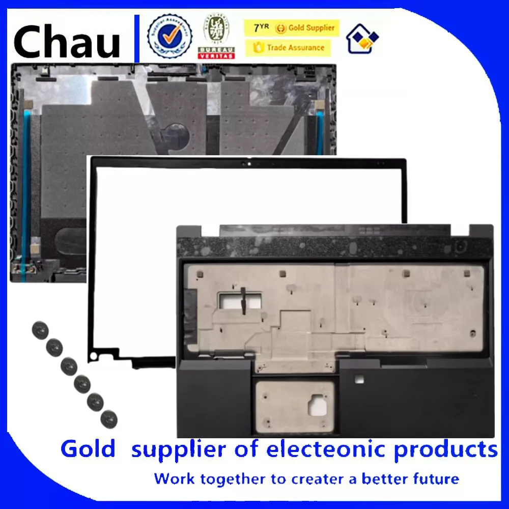

New For Chau ThinkPad T590 P53S T15 Gen1 Laptop LCD Back Cover /LCD Front Bezel / Upper Case Palmrest Cover 01YT316 AP1AD000400