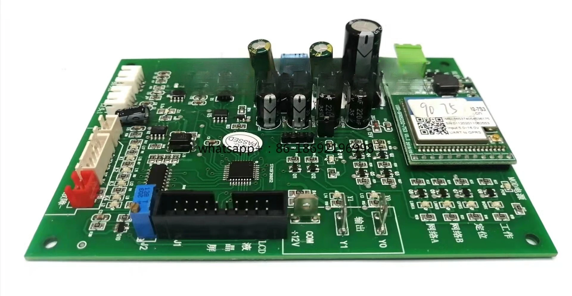 Shuangni Fume Purifier Monitoring Main Control Board Accessories Commercial Network Wireless Monitoring Main Control Board