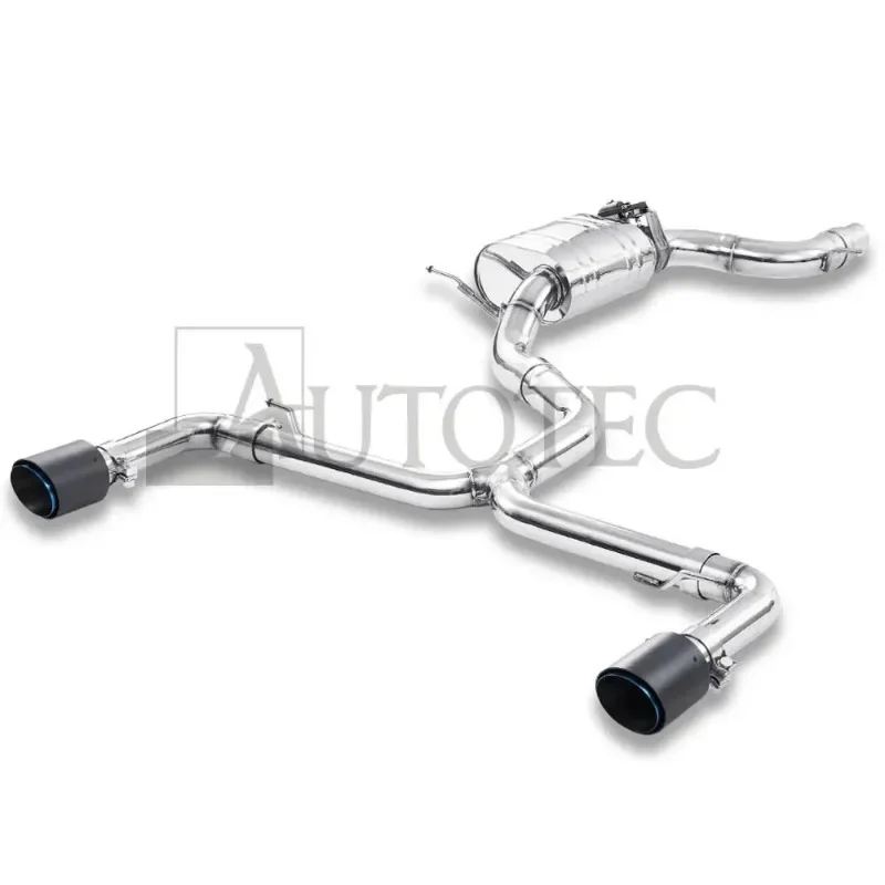 CAT BACK SYSTEM FOR MAZDA RX8 04-09 DUAL TIP exhaust pipe