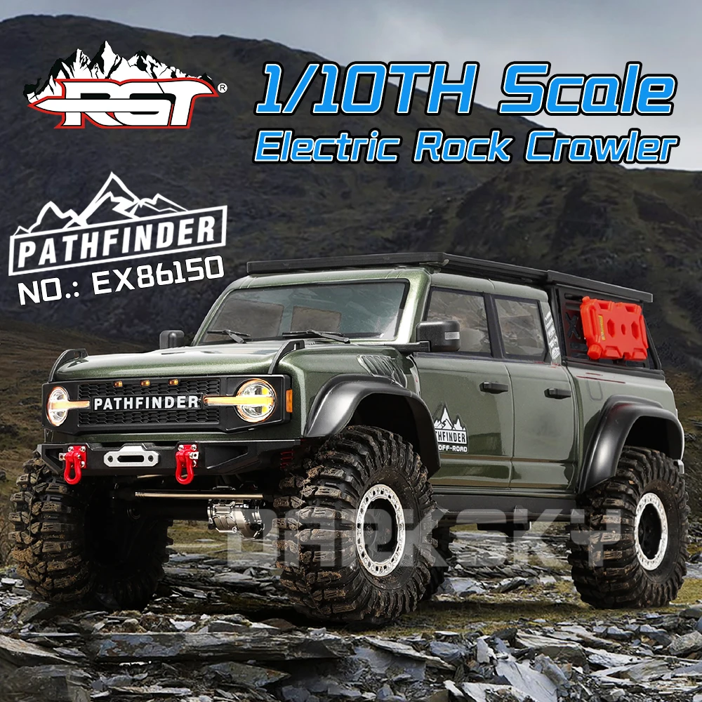 

RGT EX86150 PATHFINDER 4x4 RC ROCK Crawler 1/10 Electric Remote Control Model Car RTR Adults Children's Toys
