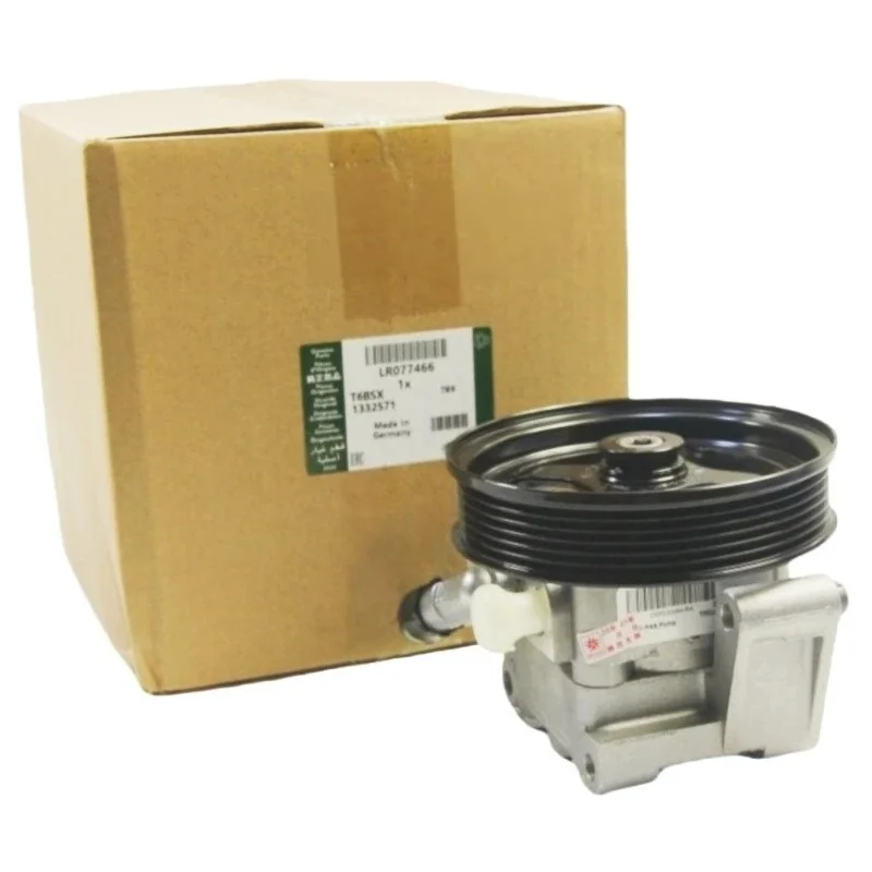 Genuine LR077466 Power Steering Pump For JAGUAR XF X250 Land Rover LR2 / Freelander 2 OEM LR032053 LR006462 C2D21940 C2D48857