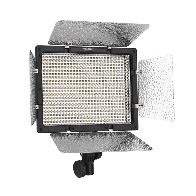 YONGNUO YN600L YN600 LED Video Light Panel Adjustable Color Temperature 3200K-5500K Photographic Studio Lighting with AC Adapter