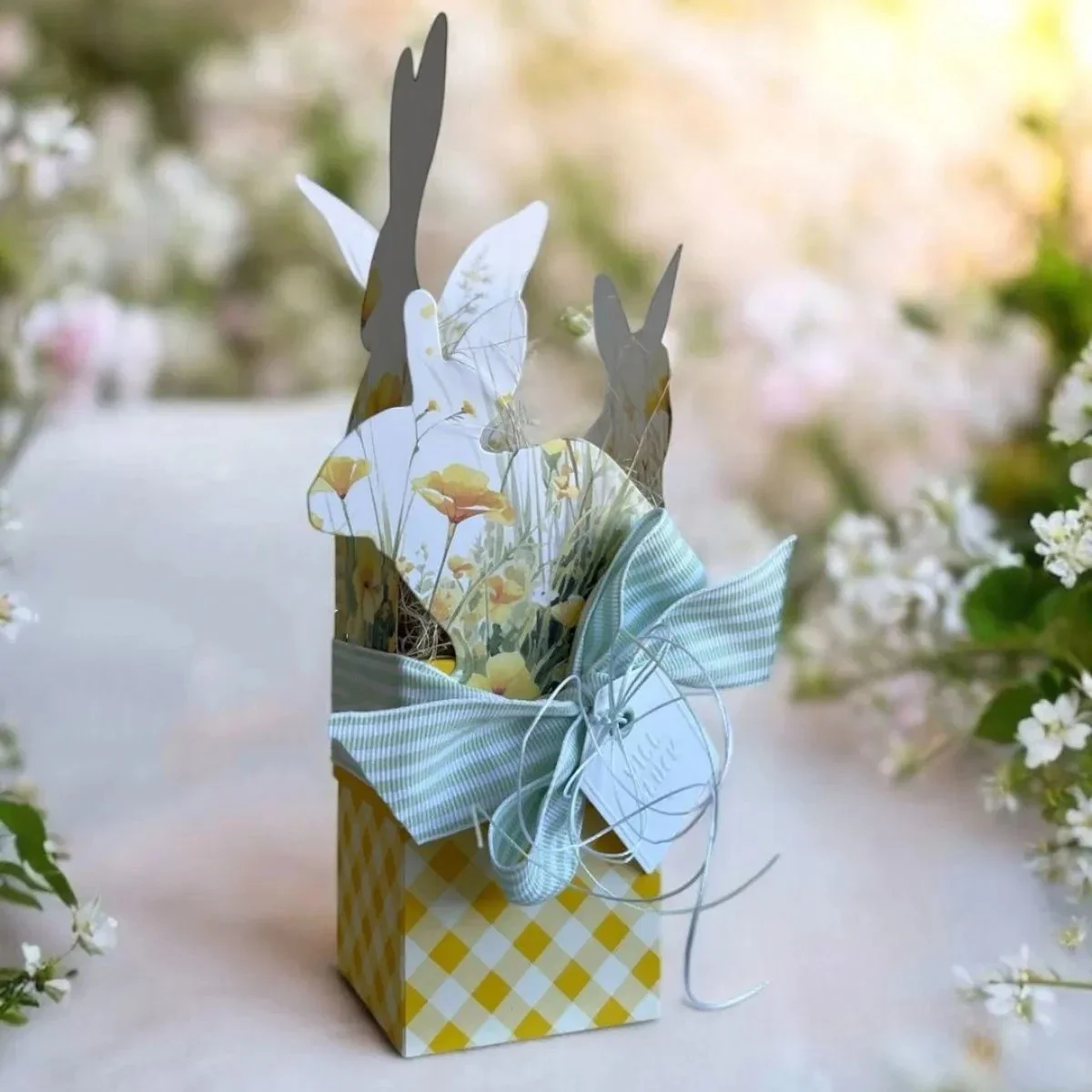 جديد الحرفية المعادن قطع يموت قطع يموت العفن الأرنب بطاقة الديكور قصاصات ورقية كرافت سكين قالب شفرة لكمة الإستنسل يموت #6