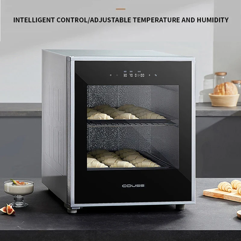 New 70L Dough Bread Fermentation Cabinet Two Layers Electric Yogurt Bread Fermenting Machine Kitchen Use