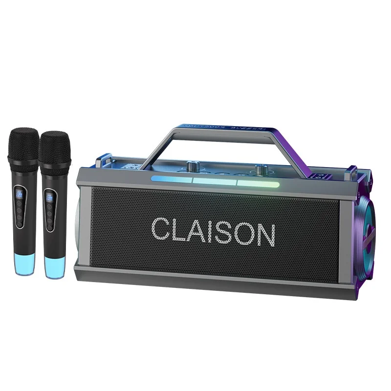 Outdoor 5.4 Portable Subwoofer Speaker With Dual Mic, 30W Output & Long Battery Life For Square Dance