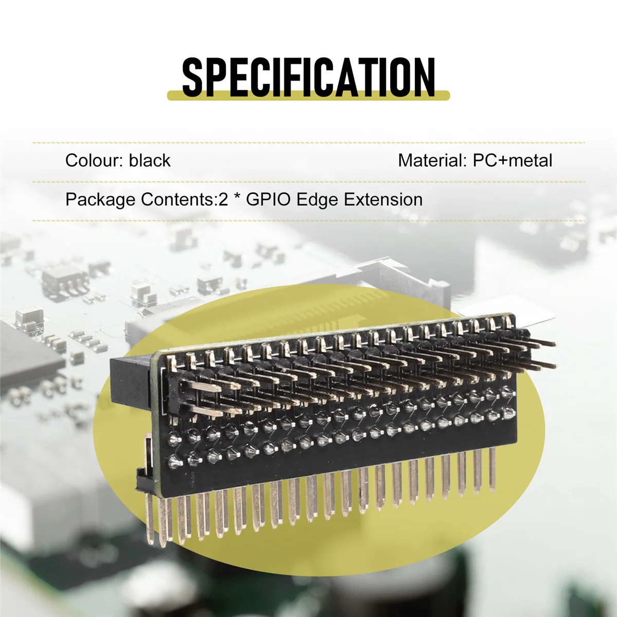 Effiziente Mini-Anschlüsse für Raspberry Pi 40-Pin GPIO 1 bis 2 Erweiterungsplatine