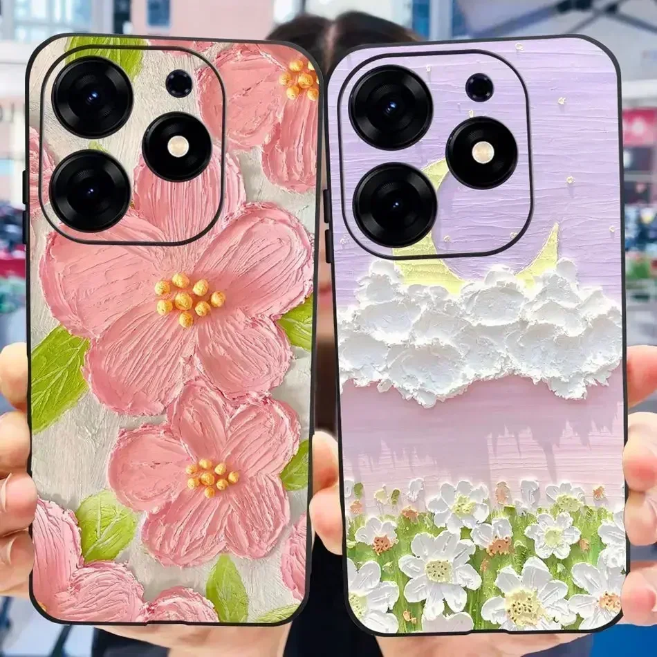 Coque arrière en silicone TPU souple pour téléphone, pare-chocs, impression élégante, mode, patch no Spark 10 Pro, Spark 10Pro KI7, 2023