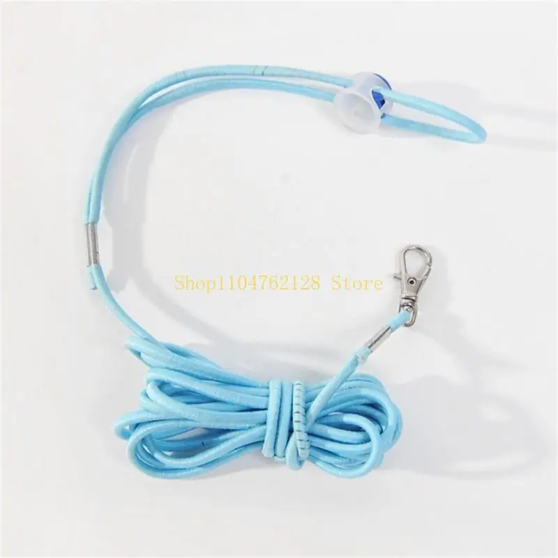 9.84Feet Elastic Pet Bird Leash with Adjustable Cord Lock Bird Flight Rope best sale