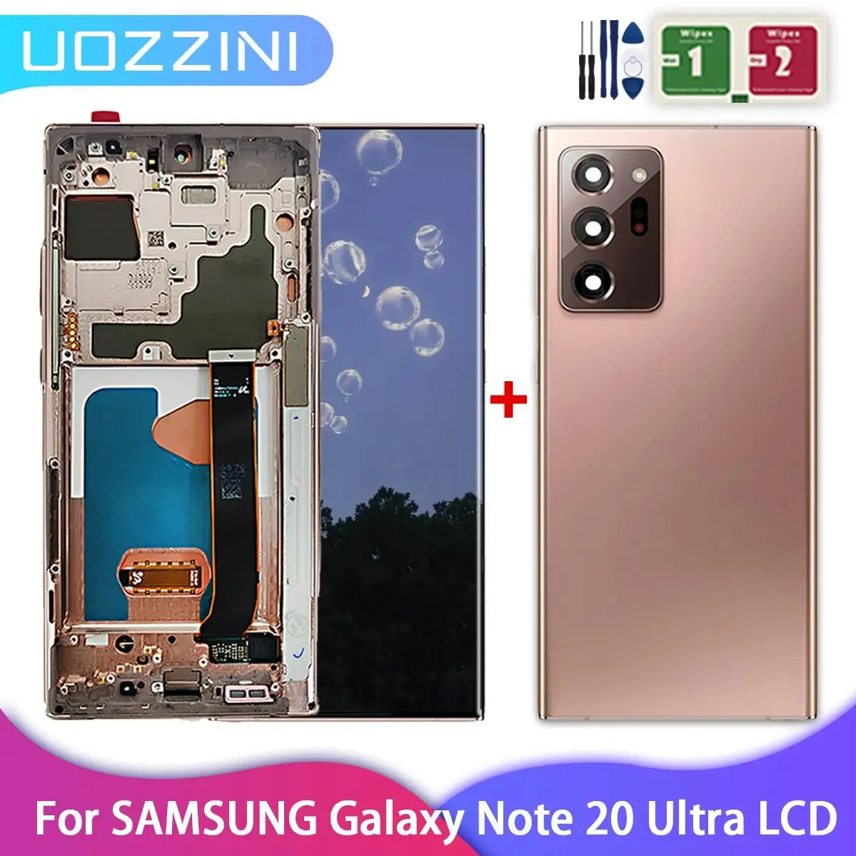 OLED For Samsung Galaxy Note 20 Ultra LCD Display Touch Screen Digitizer For Samsung Note 20 Ultra 5G N985F N986B Repair Parts