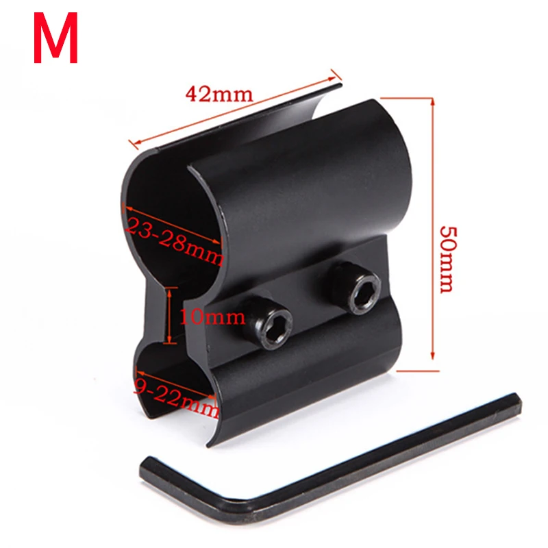 Oversized Tube Clip QQ Laser Tube Clip Clip Clip Hunting Accessories Ar15 Accessories