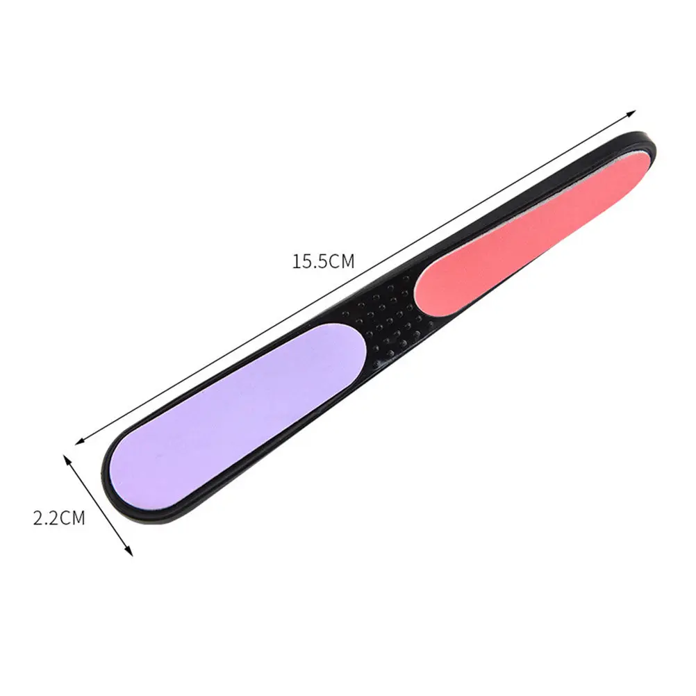 10Pcs Nail Files Slim Quality Manicure Strips for Shaping Polishing Removing Phototherapy Nail Art Tools Home Salon