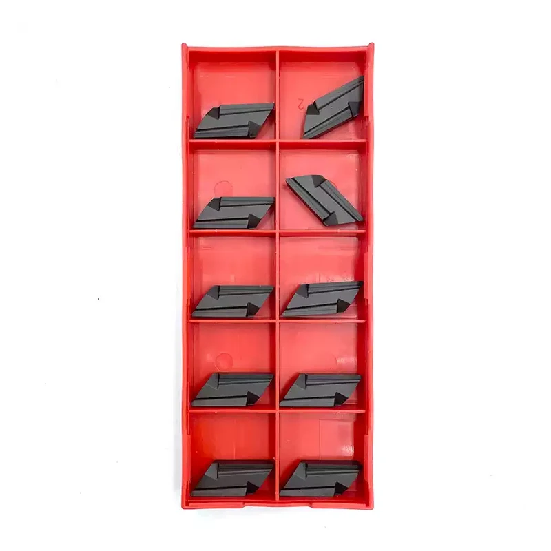 10 шт. RUIAN KNUX KNUX160405R11 KNUX160405L11 KNUX160410R11 KNUX160410L11 RC6125 RC6225 Твердосплавные токарные пластины с ЧПУ из стали