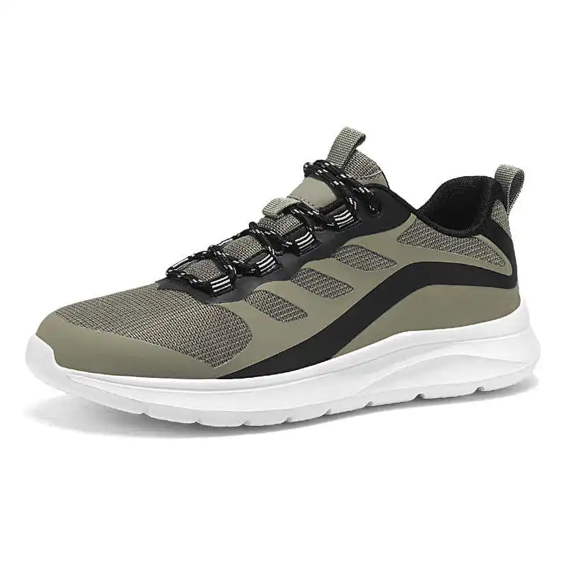 

Natural Leather Round Tip Sneakers For Sports Men Golf Travel Kit Men's Shoes Large Size Vip Tenids Wholesale Aestthic