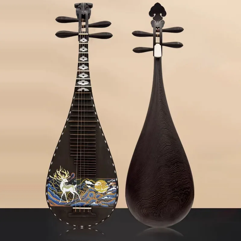 Beginner Tradition Pipa Handmade Wooden Professional Lute Adult Performance Pipa Chinese Classics Playing Musical Instruments