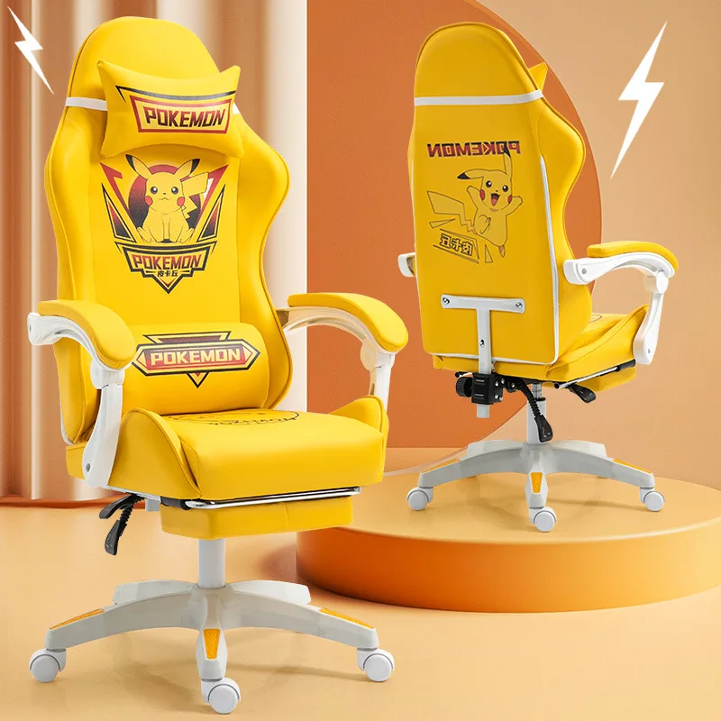 2024 Manufacturer Direct Leather Ergonomic Computer Game Executive Chair For Games with Footrest