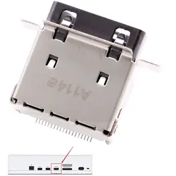 1pcs Original HDMI Port Replacement for XBOX SERIES S Console Replacement HDMI-Compatible Port Socket Connector