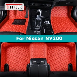 Tipersan nv200用のカスタムカーフロアマット,自動カーペット,フットアクセサリー