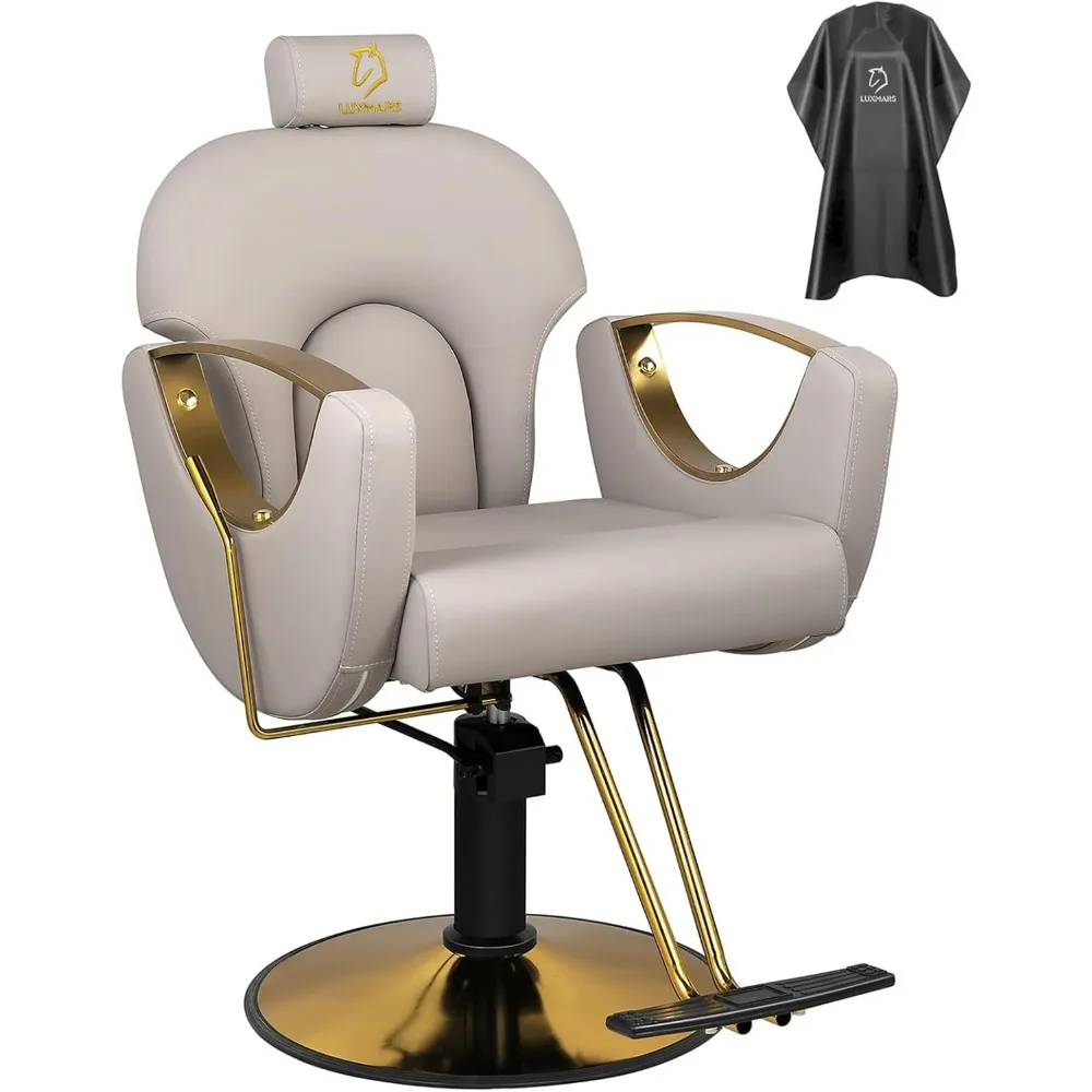 

Barber Chair Reclining Salon Chair Height Adjustable Hydraulic Barber Chairs Salon Hydraulic Recliner Hydraulic Pump Profession