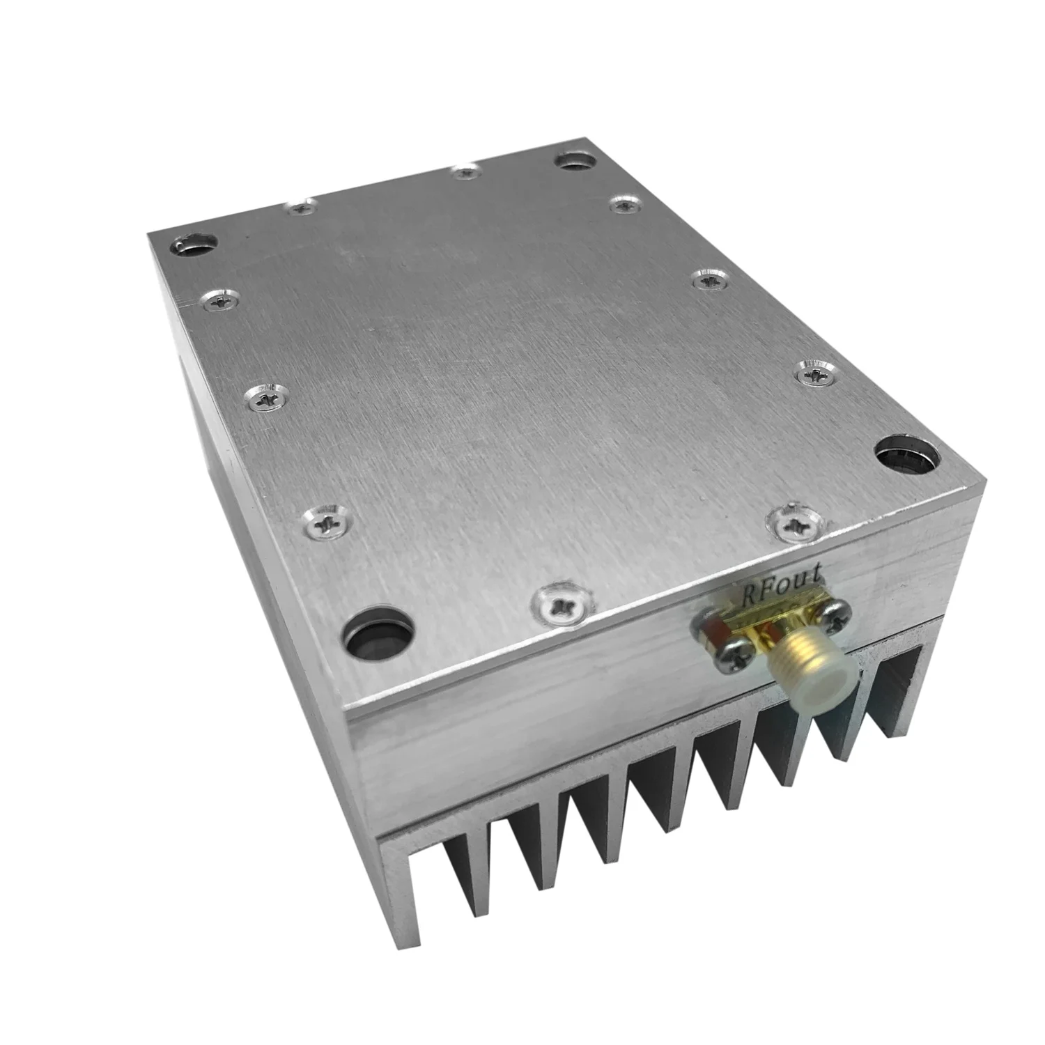 

DTMB Digital TV RF Linear Amplifier RF Power Amplifier 50-1100MHz Class A 4W 36DBm with Heatsink