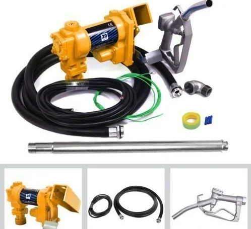 12 Volt 20 GPM Diesel Gas Gasoline portable electric oil Pump