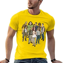 LOST tv serie T-Shirt animal prinfor boys hippie clothes sports fans mens funny t new in tops & tees vintage Informal Outfits