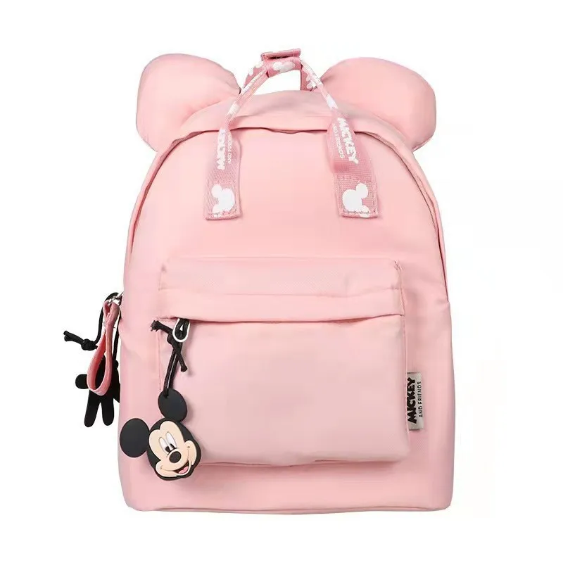 Disney-mochila escolar de lujo para niños, para guardería morral pequeño de Mickey, regalo para niños, nuevo estilo