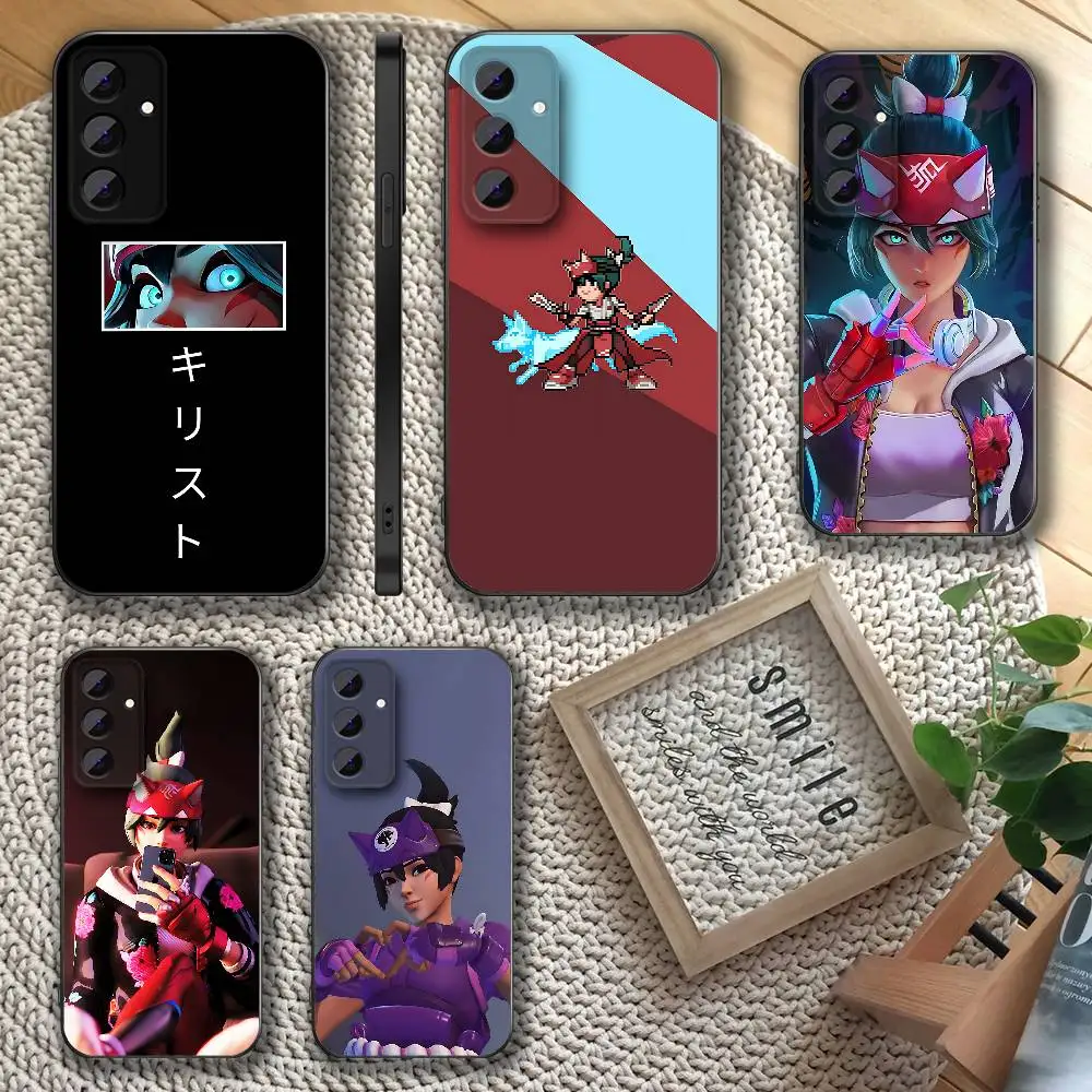 

Kiriko O-OverwatchES Phone Case For Samsung S22,S24,S20,S25,S23,S30,S26,Ultra,Plus,5G ,Fe,Lite Tpu Cover