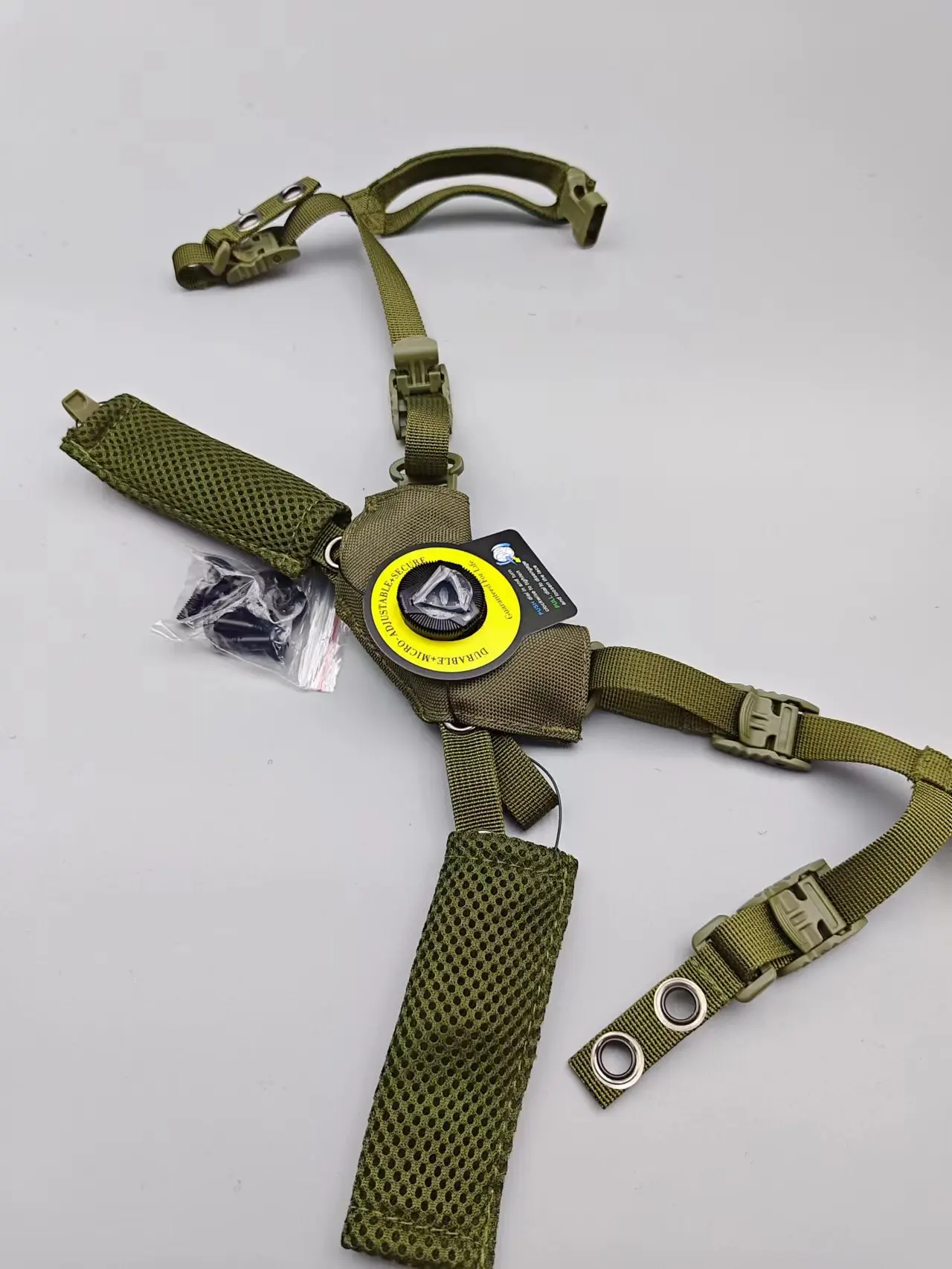 Wendy Helm Ophangsysteem Helm Lanyard Snel Mich Outdoor Jagen Bk/De/Rg Helm Accessies