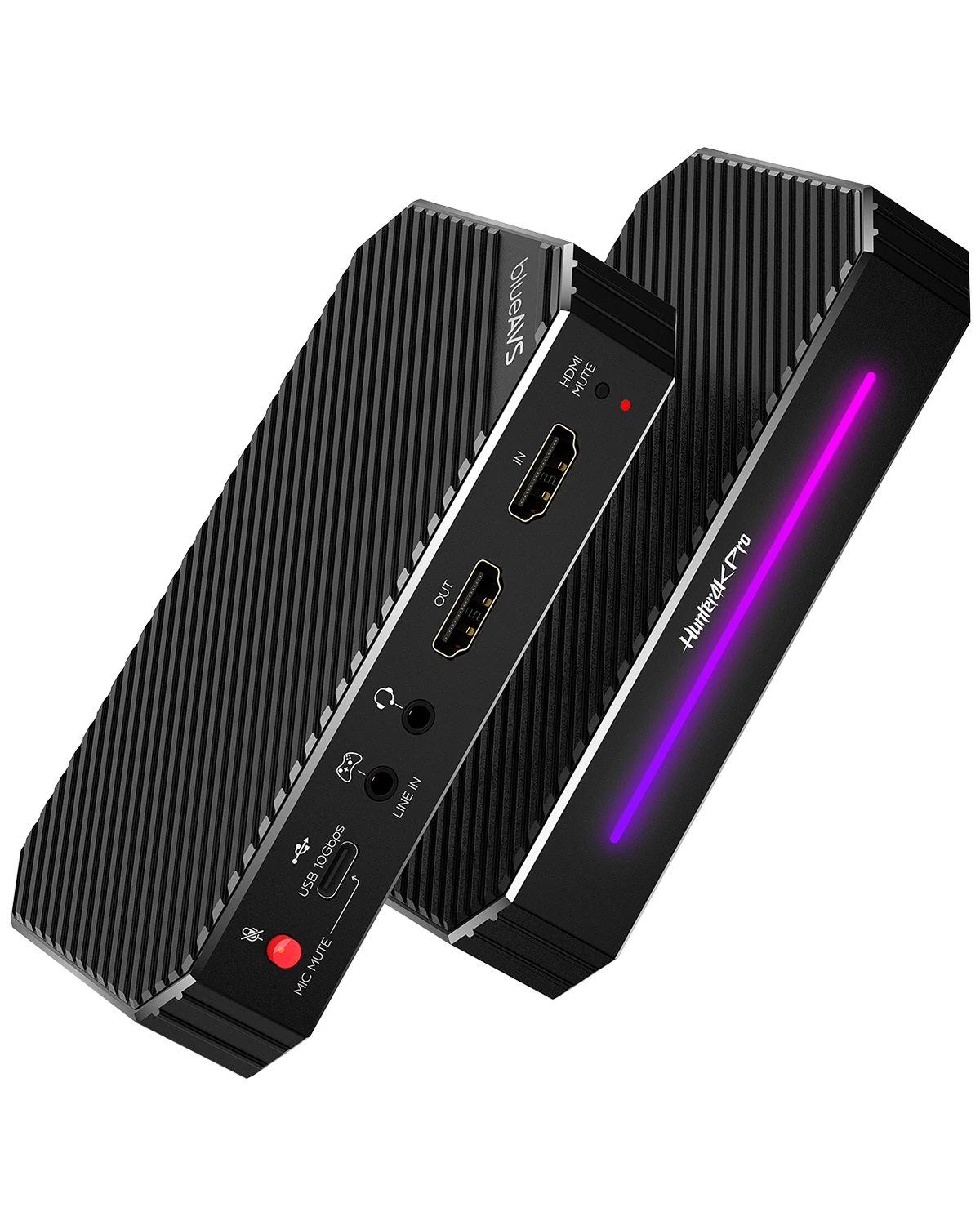 blueAVS Hunter4K Pro HDMI 2.1 4K60 Capture Card 4K144 VRR HDR Passthrough for PS5 Xbox PC Streaming