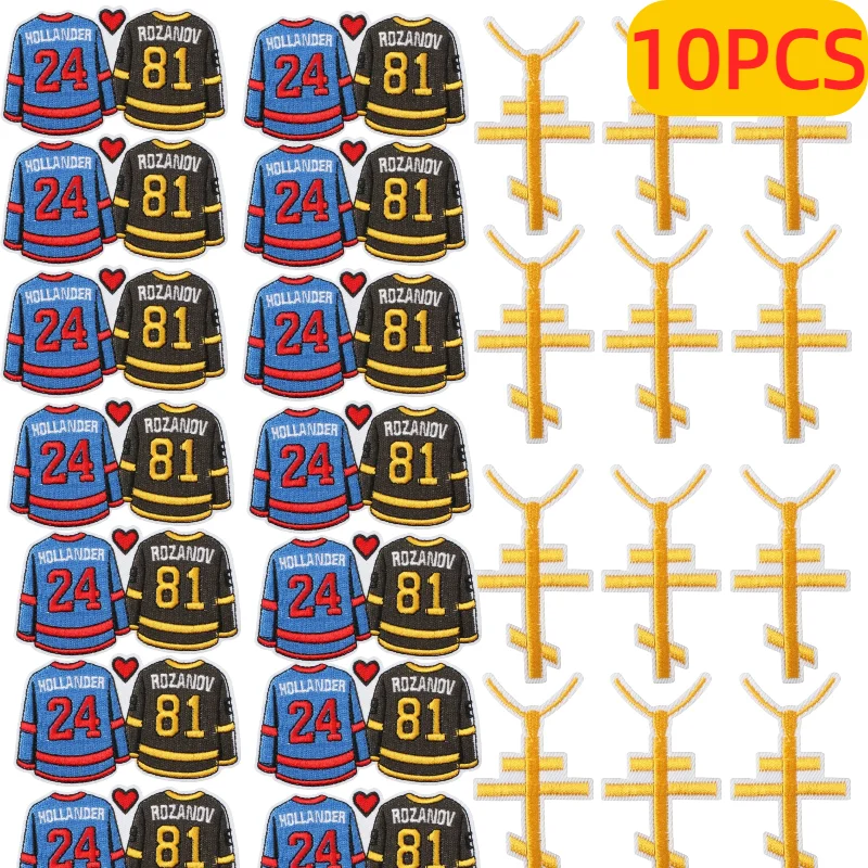 

10PCS Sports Showdown Embroidery Patch Fan Flag Towel Sticker For Bag Decoration Faith Necklace Keychain Iron On Wholesale DIY