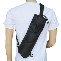 Outdoor Sports Crossbody Shoulder Bag Trekking Poles Carry Bag Waterproof Collapsible Hiking Sticks Pouch
