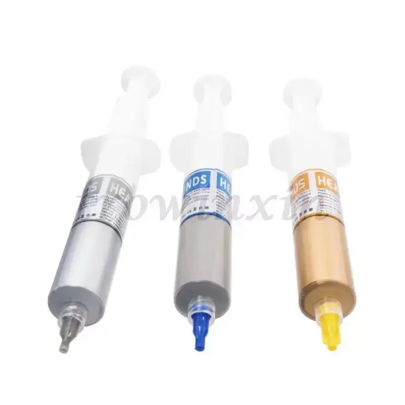 for Large Syringe Type Silver Containing Thermal Conductive Silicone Grease CPU Graphics Card Thermal Paste Gray Gold