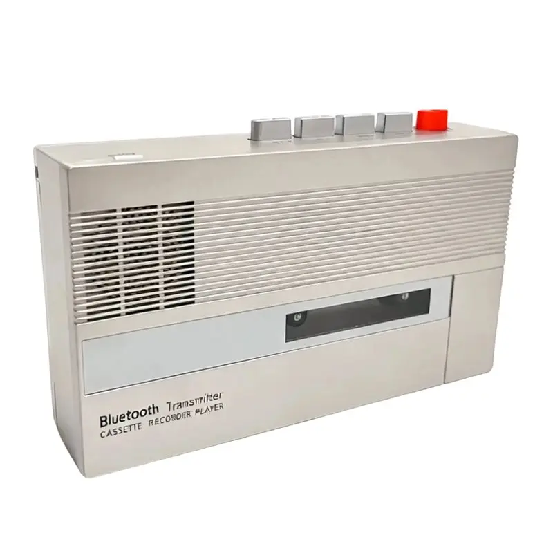 

【Y19A】Портативный кассетный плеер-рекордер с Bluetooth-передатчиком, стереозвуком, встроенным микрофоном и функцией автоматической остановки