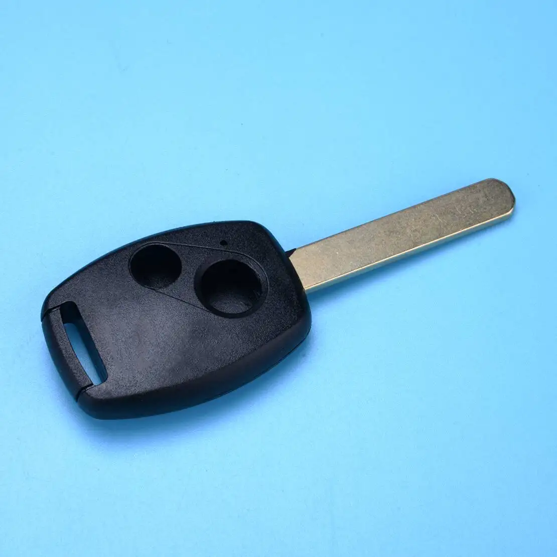 

2 Buttons Remote Key Fob Shell Case & Uncut Blank Blade Fit for Honda Accord Civic Pilot