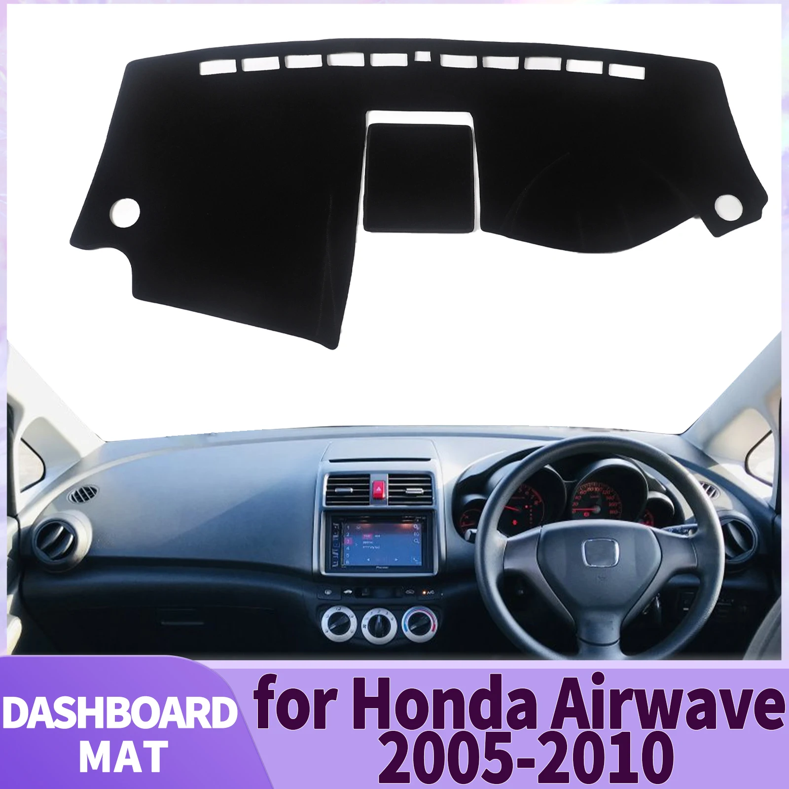 

fit for Honda Airwave 2005 2006 2007 2008 2009 2010 Accessories Dashmat Dashboard Cover Pad DashMat Sunshade Protective Carpet
