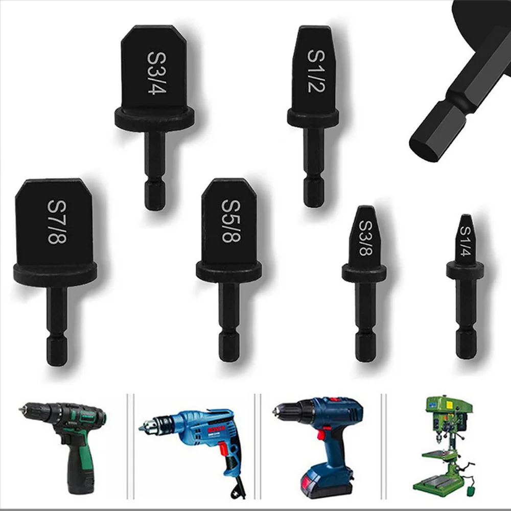 Elektrische Rohr bohrmaschine und 6 Stück/Kit Loch Expander 6 Stück, britischer Rohr Expander Kopf, elektrische Rohr Expander Kopf