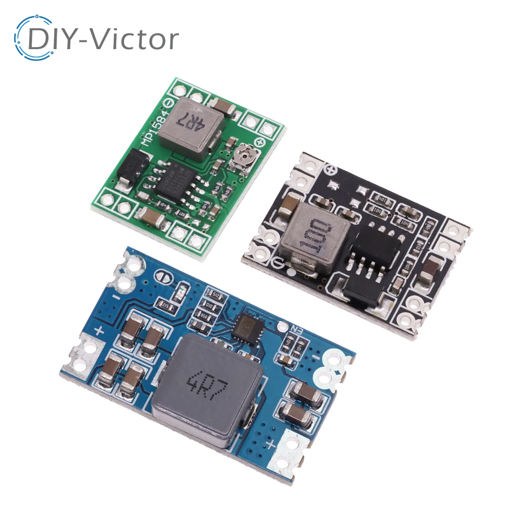 MINI560 DC-DC 3A Buck Step-down Power Supply Module MP1584EN 5V-12V 24V to 5V 3.3V 9V 12V Fixed Output for Arduino Replace LM259