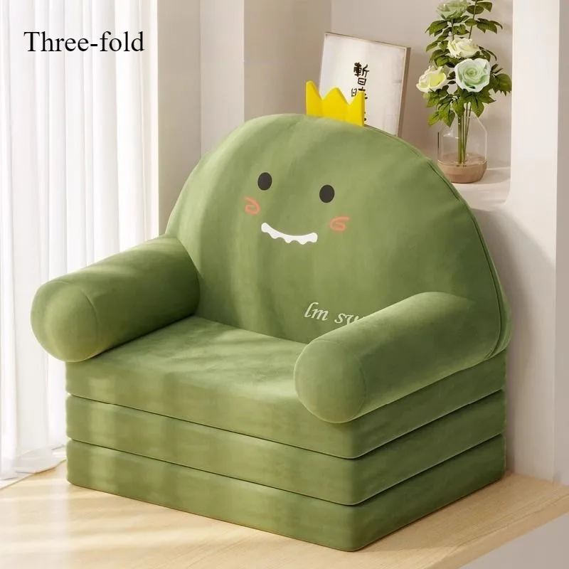 1Pc lazy sofa bed, back chair, foldable back bed chair, living room, bedroom, balcony, single reclining and sleeping