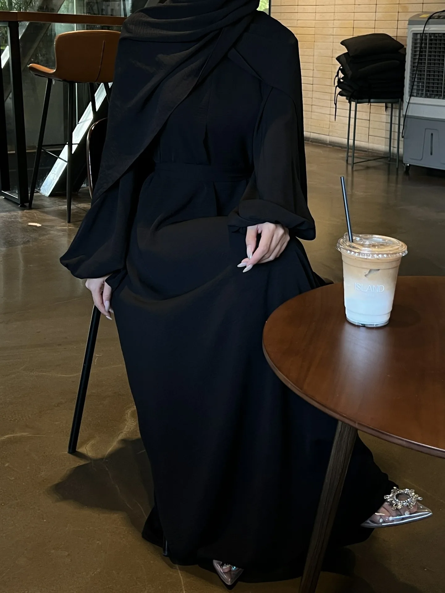 

Eid Modest Muslim Hijab Dress Abayas Turkey Kaftan Robe Caftan Marocain Femme Djellaba Islamic Clothing for Women Arabic Style