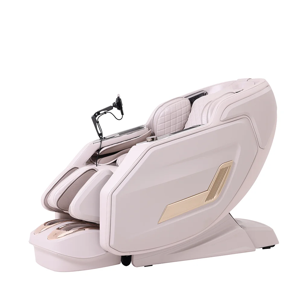 

luxury real relax recliner sl track 4d zero gravity full body negative ion spa foot massage beauty chair electric