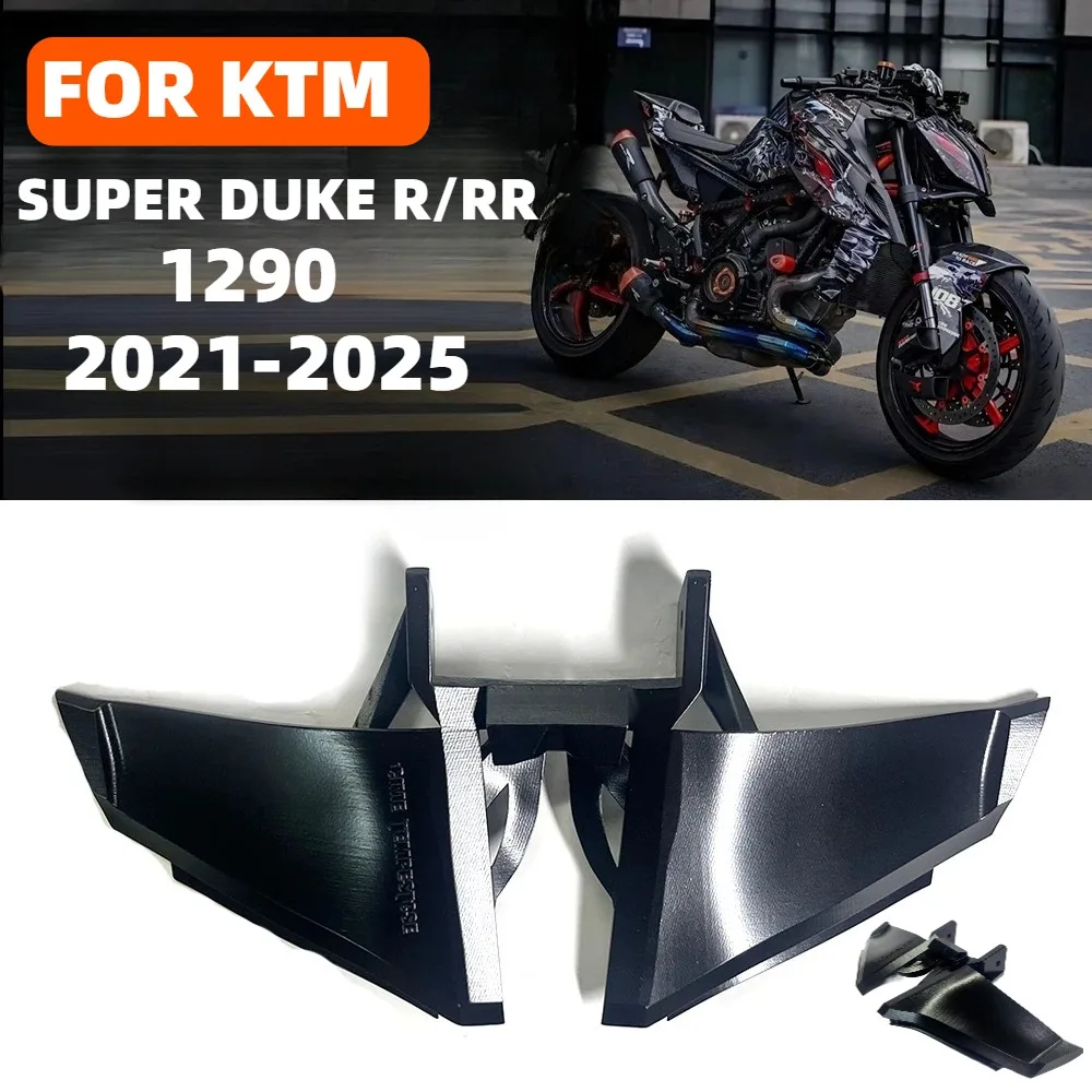 

2021-2024 FOR 1290 Super Duke R / RR GP Motorcycle Winglet Downforce Naked Frontal Spoilers Aerodynamic Wing Spoiler Accessories
