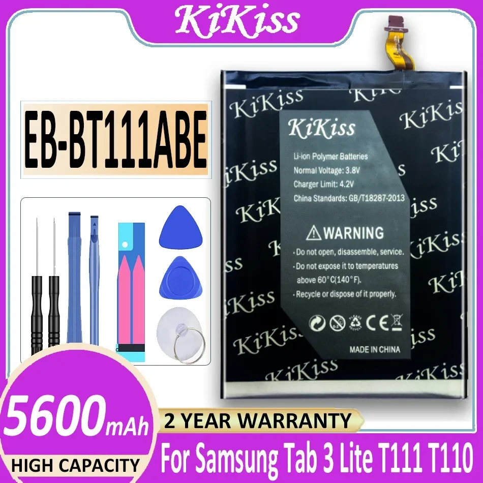 

5600mAh Tablet Li-ion Polymer Battery For Samsung GALAXY Tab 3 Lite 7.0 SM T111 T110 T115 T116 EB-BT111ABE +Track NO.