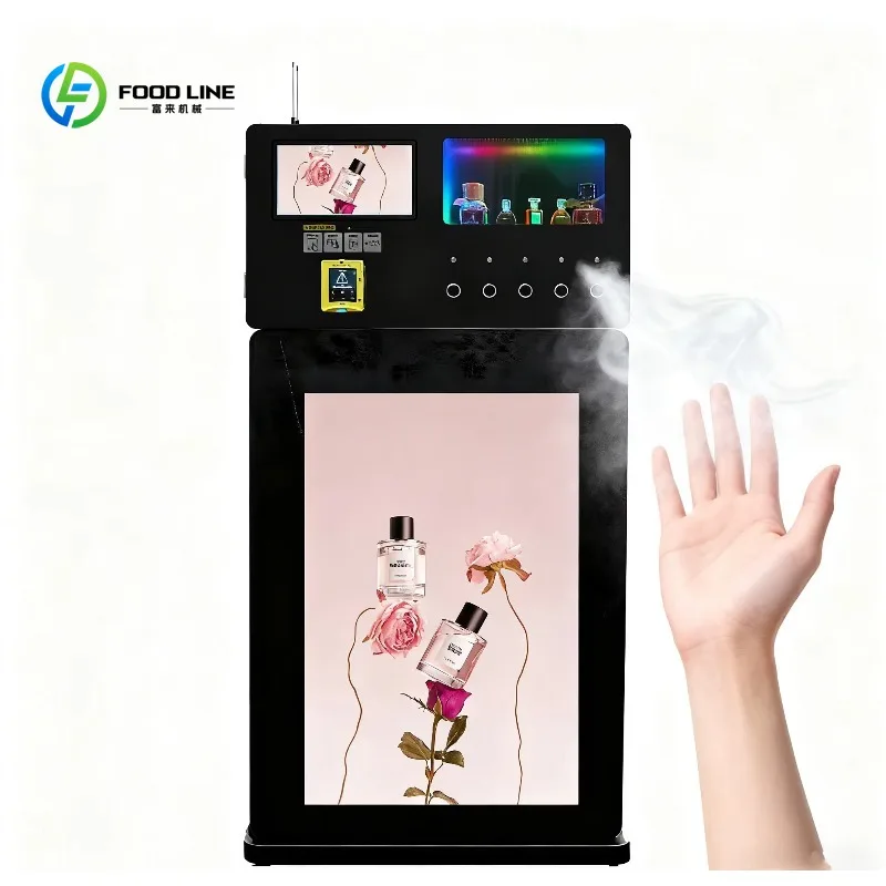 Customizable Perfume Spray Vertical Automatic Perfume Vending Machines Have Been Newly Launched and Applied in Shopping Malls
