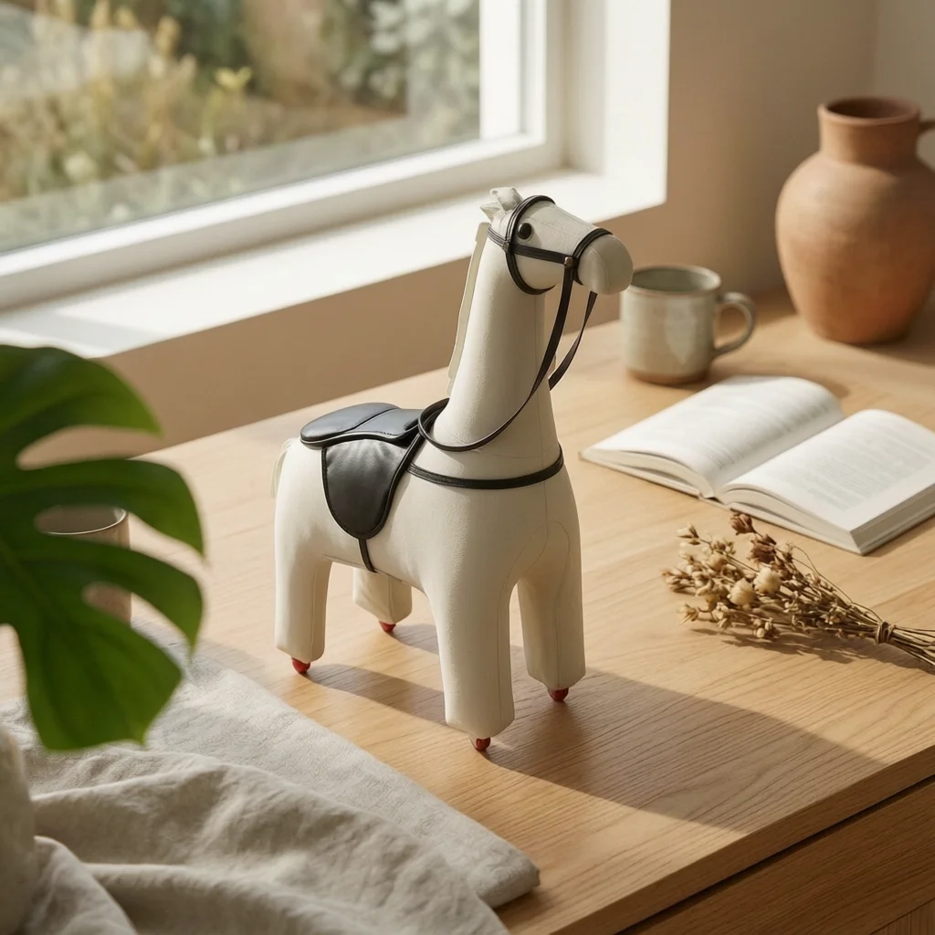 decorative-horse-ottoman-bridle-straps-horse-stool-home-decor-whimsical-design-house-decoration-low-seating