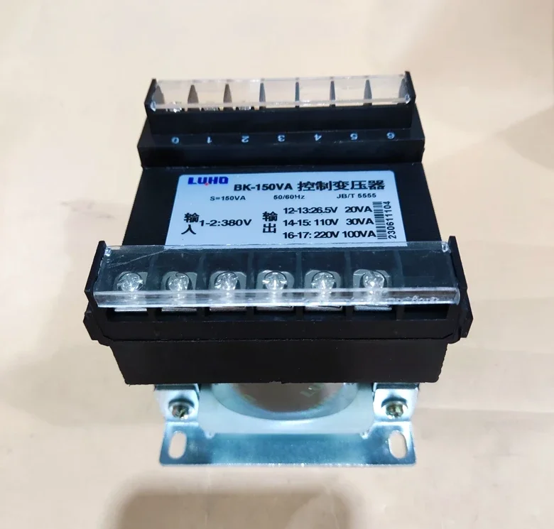 Control transformer BK-150VA input 380V output 26.5V110V220V