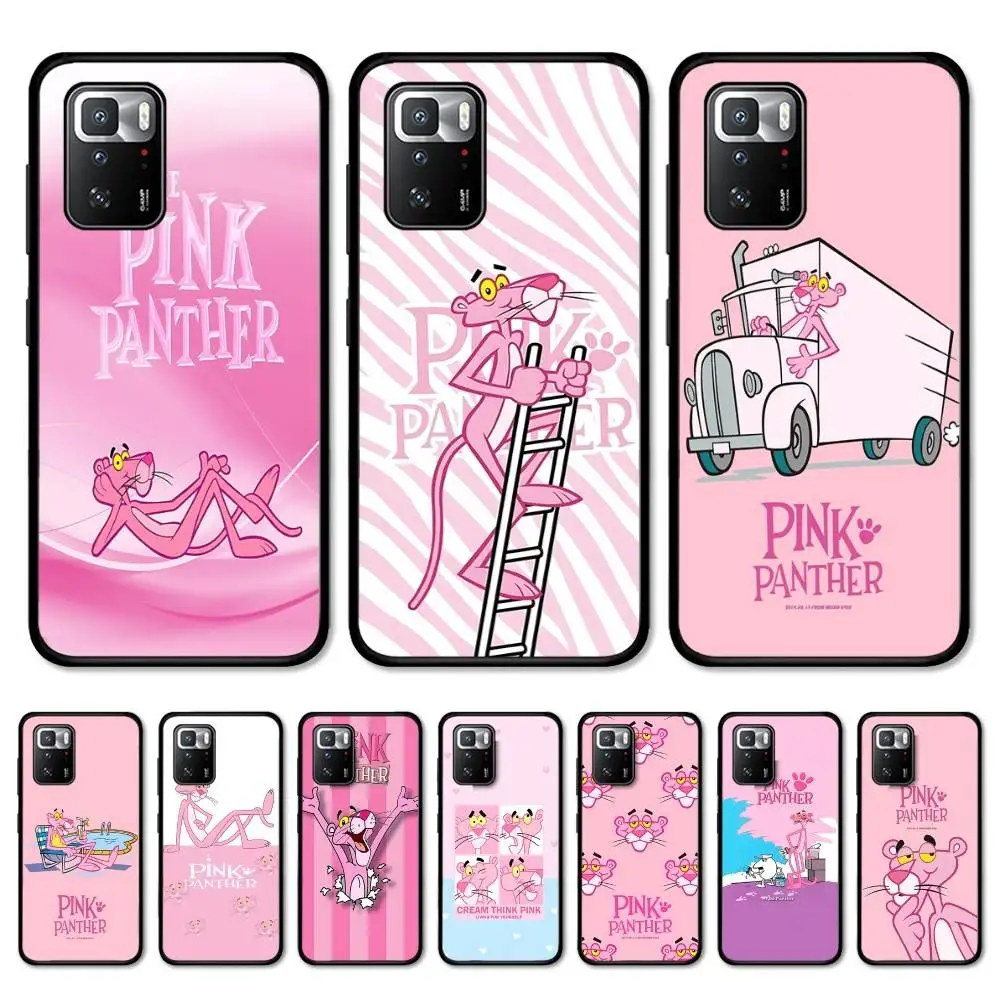 Чехол для телефона с рисунком P-Pink-Pantheres для Redmi Note 4 X 5 A 6 7 8 T 9 9S 10 11 11S 11Epro Poco M3 pro