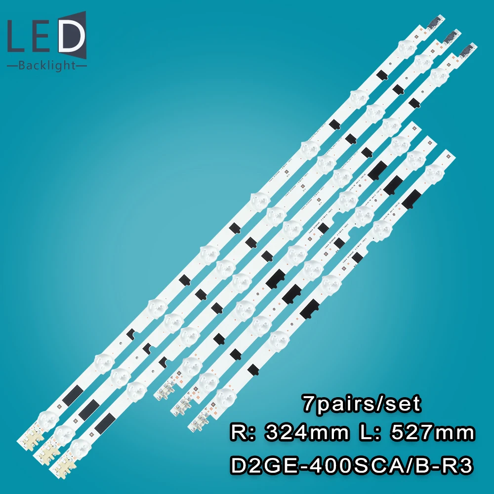 LED Backlight Strip for Samsung 2013SVS40F D2GE 400SCA R3 UE40F6400AK UE40F6100AK UE40F6330AK UE40F6130AK UE40F6200AK