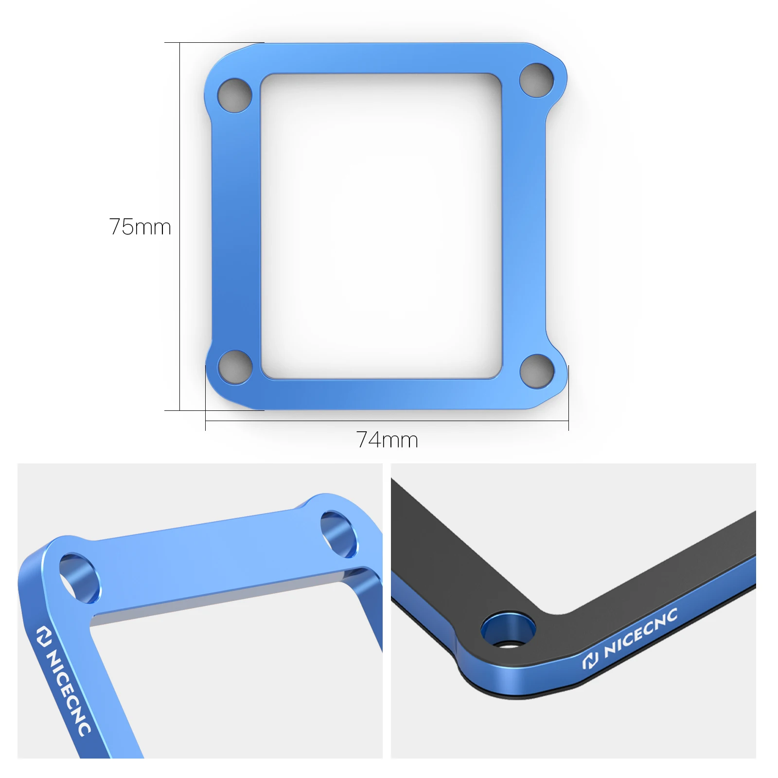 NICECNC For Husqvarna TE 300 2025 2024 2023 TE 300 250 150 125 TC TX Reed Valve Spacer TE300i TE250i 2018-2023 TX150i 2020-2023